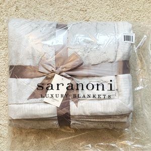 Brand New Saranoni LUSH Luxury Blanket (with tags)